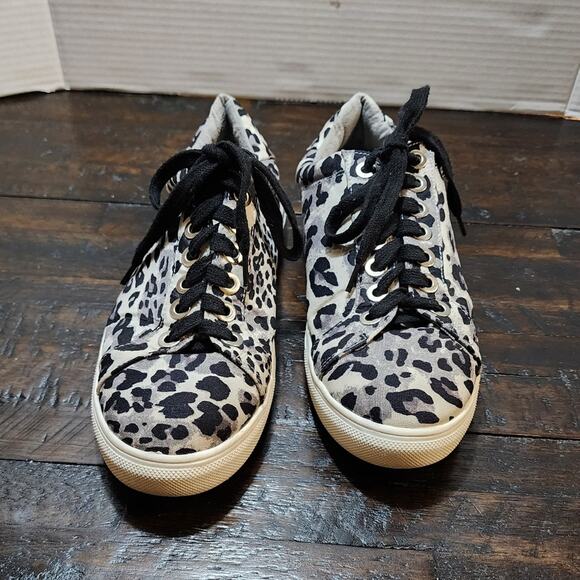 Coconuts by Matisse leopard print sneakers‎ size 9 - Picture 1 of 8